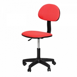 Dětská židle k psacímu pc stolu červené, HS 05 