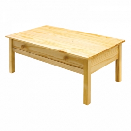 Dřevěný konferenční stolek masiv borovice TORINO 8092