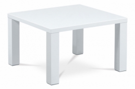 Konferenční stolek bílý lesk, 80x80, AHG-501 WT