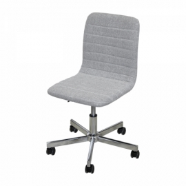 Kancelářská židle s psacímu pc stolu šedá, PALERMO K130