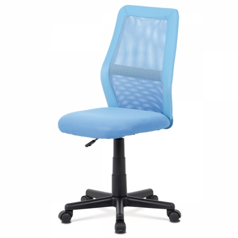 Kancelářská dětská židle modrá MESH, KA-V101 BLUE