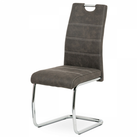 Jídelní židle antracit látka COWBOY HC-483 GREY3