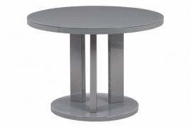 Jídelní kulatý stůl 108 šedý, AT-4003 GREY 