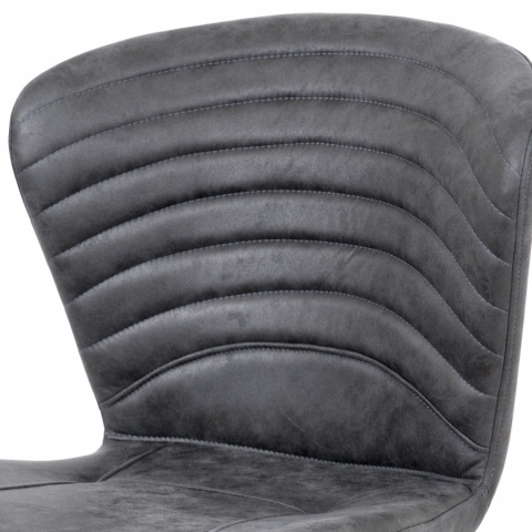 <![CDATA[Jídelní židle šedá vintage látka, kov černý mat, HC-442 GREY3 Autronic]]>