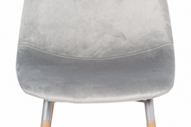 Jídelní židle stříbrná kov buk CT-622 SIL4 