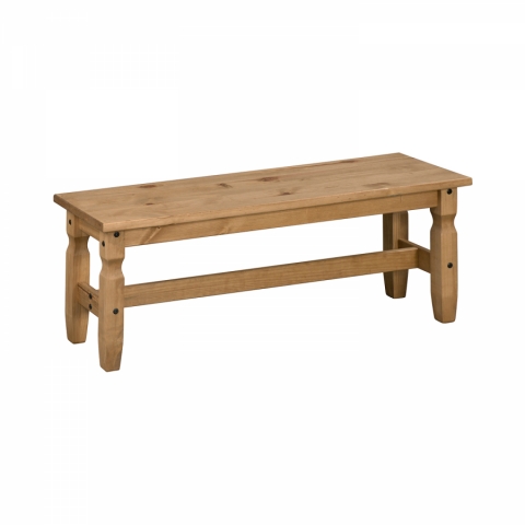 Dřevěná lavice 120 CORONA 2 vosk 16328