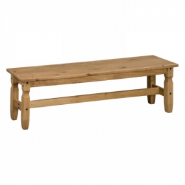 Dřevěná lavice 150 CORONA 2 vosk 16329