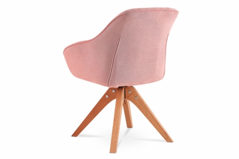 <![CDATA[Jídelní židle křeslo růžová nohy masiv buk HC-770 PINK2 Autronic]]>