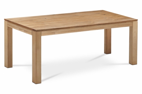 Jídelní stůl dubový pro 6 - 8 osob 200x100x75 masiv, DS-D200 OAK 