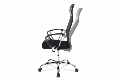 <![CDATA[Kancelářská židle s podhlavníkem černá MESH KA-E305 BK Autronic]]>