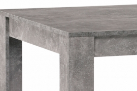 Jídelní stůl pro 4 - 6 osob 160x90 beton, DT-P160 BET 