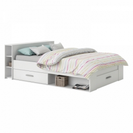 Multifunkční postel 160x200 bílá, Pocket 159577