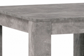 Jídelní stůl 80x80x74 cm, MDF, lamino dekor beton DT-P080 BET