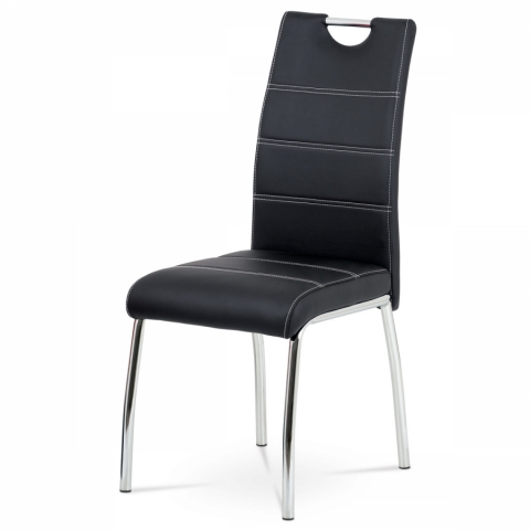 Jídelní židle černá, HC-484 BK 