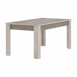 Jídelní stůl pro 4 - 6 osob 170x90 dub/béžový beton, ANTIBES 452881
