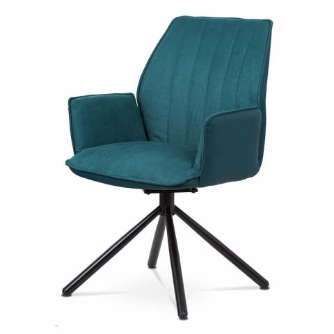 Jídelní konferenční židle modrá HC-399 BLUE2 
