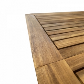 Dřevěný zahradní stůl 117x75 PANAMA 9153