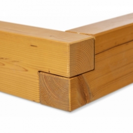 Dvoulůžko CURBY 180x200 masiv/kov vintage lak