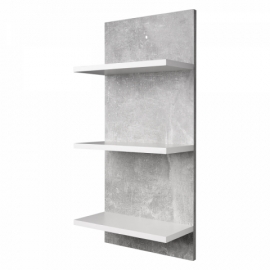 Koupelnový sestava MADEIRA beton/bílá