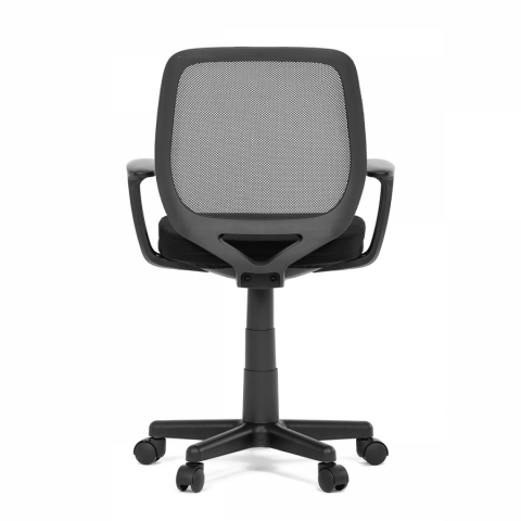 <![CDATA[Kancelářská dětská židle černá mesh, plastový kříž KA-W022 BK Autronic]]>