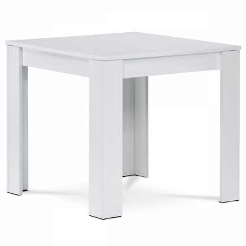 Jídelní stůl 80x80 x75 bílý matný AT-B080 WT1 