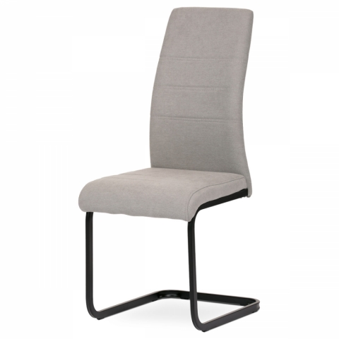 Jídelní židle lanýžová kovová pohupová podnož černý kov DCL-414 LAN2 