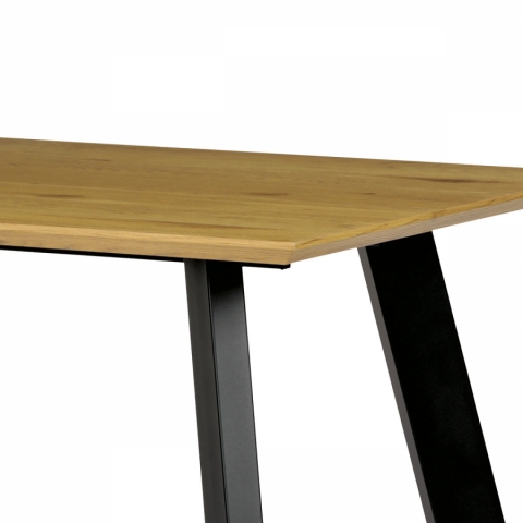 <![CDATA[Jídelní stůl pro 4 - 6 osob 140x80 3D dekor divoký dub HT-721 OAK Autronic]]>