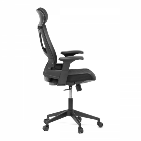 <![CDATA[Kancelářská židle křeslo černá MESH KA-S247 BK Autronic]]>