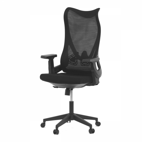 Kancelářská židle křeslo černá MESH KA-S248 BK