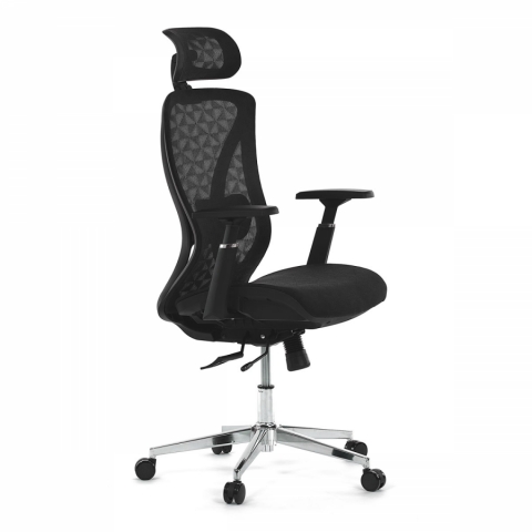<![CDATA[Kancelářská židle křeslo černá MESH KA-S258 BK Autronic]]>