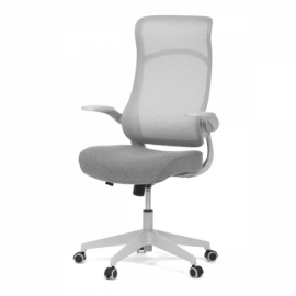Kancelářská židle křeslo houpací šedá MESH KA-A182 GREY 