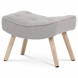 Podnožka, šedá látka, AK-309P GREY2