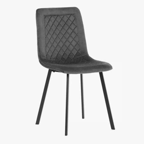 <![CDATA[Jídelní židle šedý samet kov černý mat DCL-973 GREY4 Autronic]]>