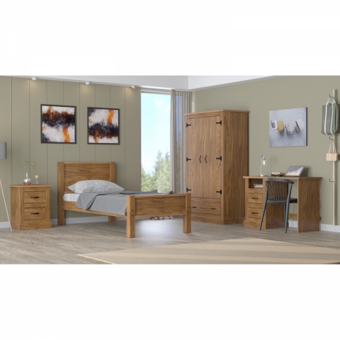 Skříň 2dveřová EL DORADO dub antik