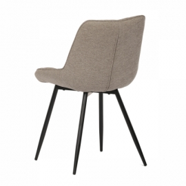 Jídelní židle, béžová, látka, CT-395 CRM2