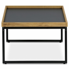 Konferenční stolek 100x60x39cm, mdf, dub, CT-611 OAK