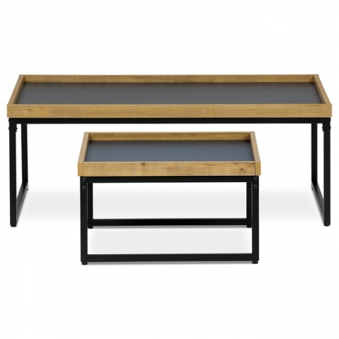 Konferenční stolek 100x60x39cm, mdf, dub, CT-611 OAK