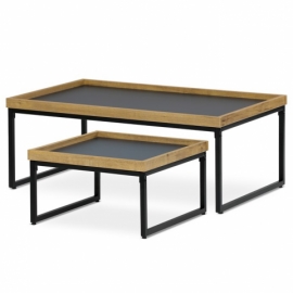 Konferenční stolek 100x60x39cm, mdf, dub, CT-611 OAK