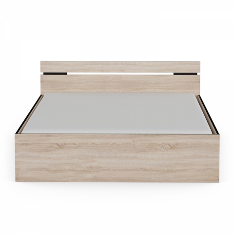 Multifunkční postel 160x200 MICHIGAN dub/černá