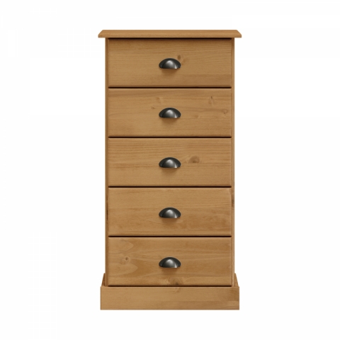 Komoda 5 zásuvek STANFORD vosk