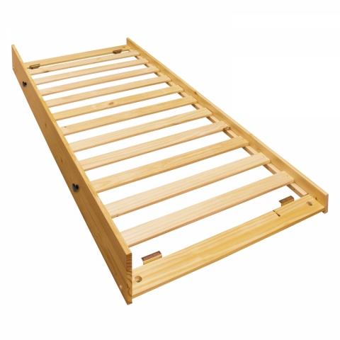 Výsuvné lůžko pod postel 90x200 kovové úchytky TORINO 