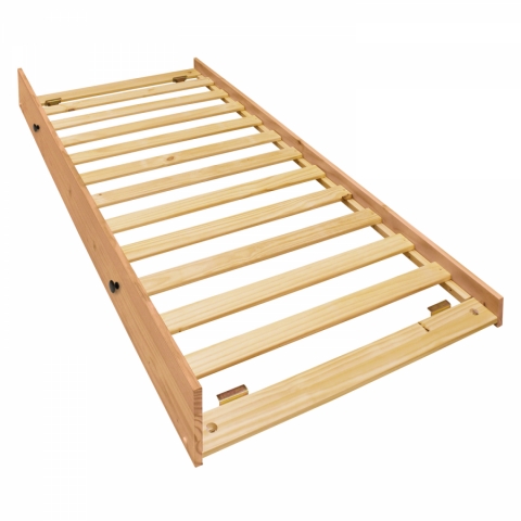 Výsuvné lůžko pod postel 90x200 vosk, kovové úchytky TORINO 