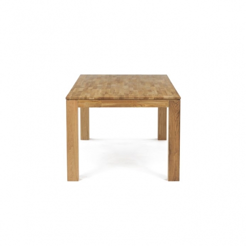 Jídelní stůl 200x100cm, masiv, dub, DS-H200 DUB