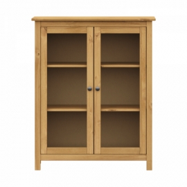 Vitrína 2 dveře TORINO vosk