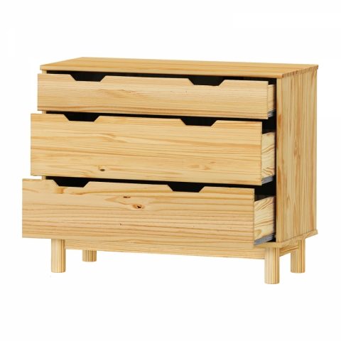 Komoda 2+1 zásuvky BONITO 2 lak 324266