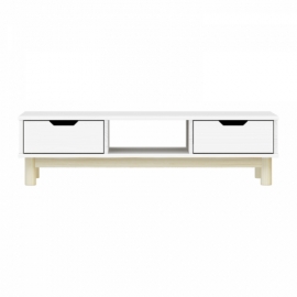 Konferenční stolek BONITO 2 bílý lak