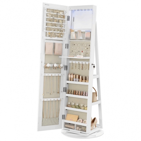 Zrcadlo mdf bílé AZR-E1207 WT 