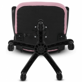 Dětská židle, houpací mechanismus, růžová síťovina, KA-K2006 PINK