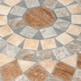 Zahradní set 1+2, keramika, vícebarevná, US1400 SET