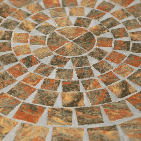 Zahradní set 1+2, kov, keramická mozaika, US1700 SET